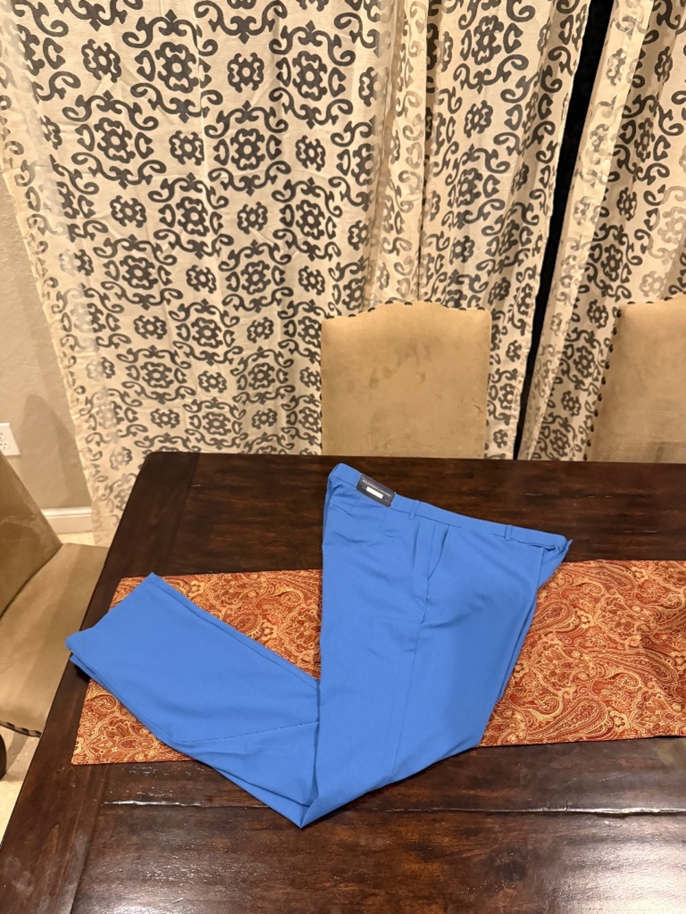 Holderness & Bourne Men's Size 38x34 The Garvey Pant Maidstone Blue MSRP $165
